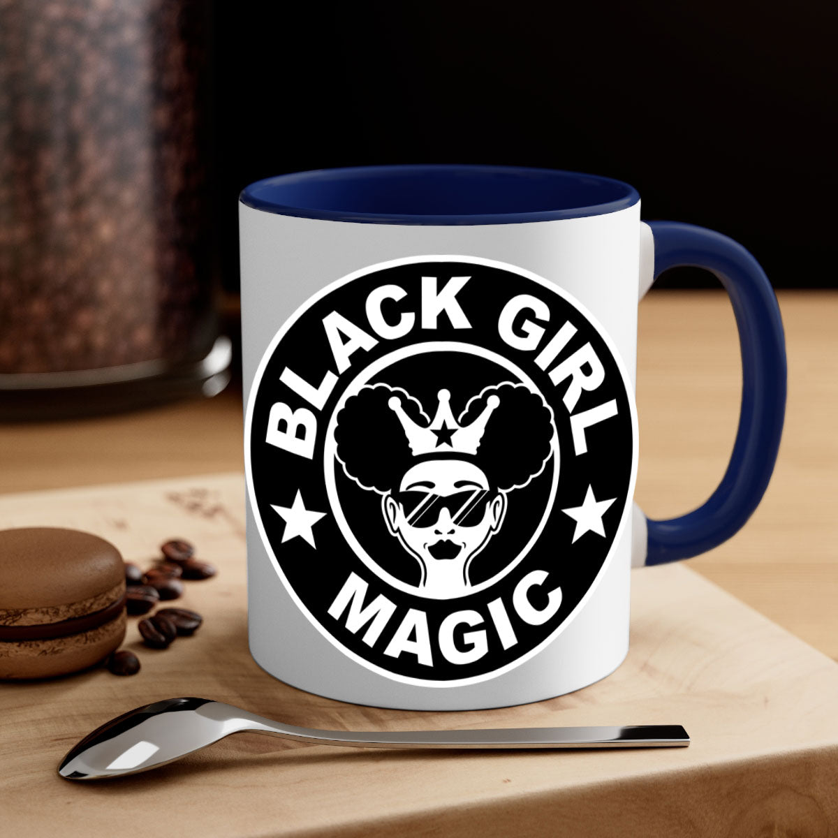 black girl magic coffee 57#- Black women - Girls-Mug / Coffee Cup