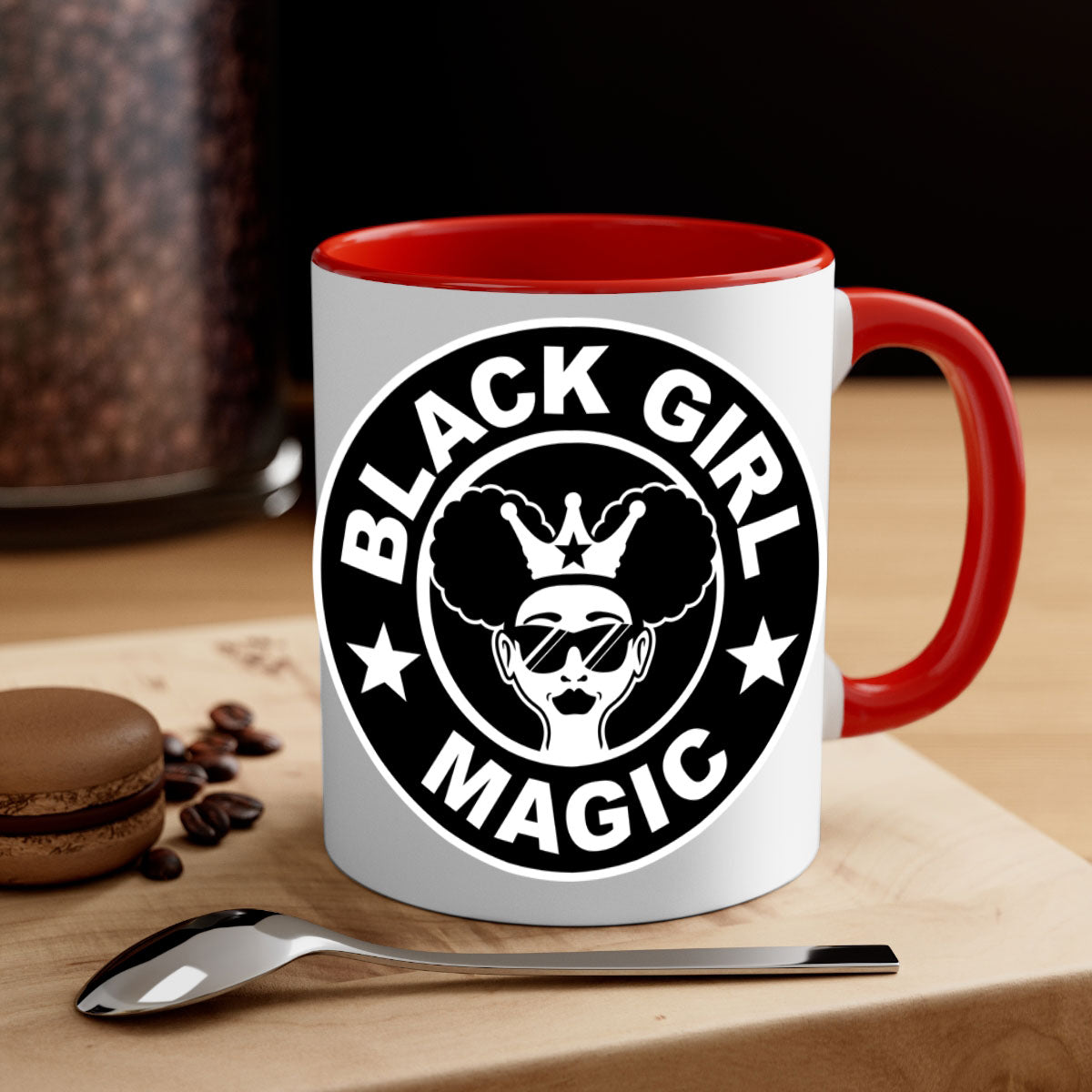 black girl magic coffee 57#- Black women - Girls-Mug / Coffee Cup