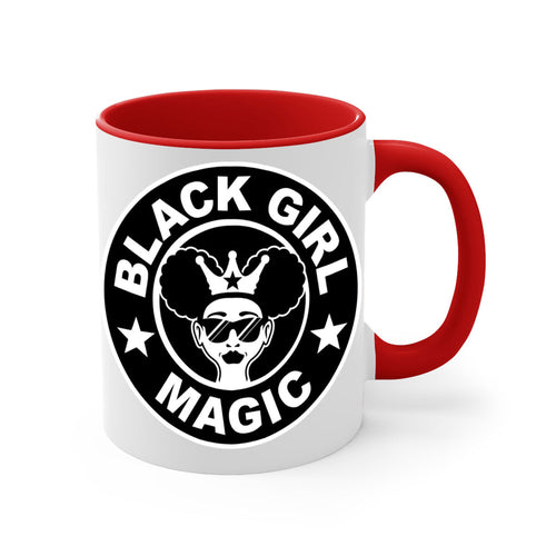black girl magic coffee 57#- Black women - Girls-Mug / Coffee Cup