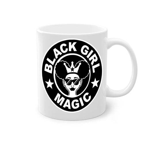 black girl magic coffee 57#- Black women - Girls-Mug / Coffee Cup