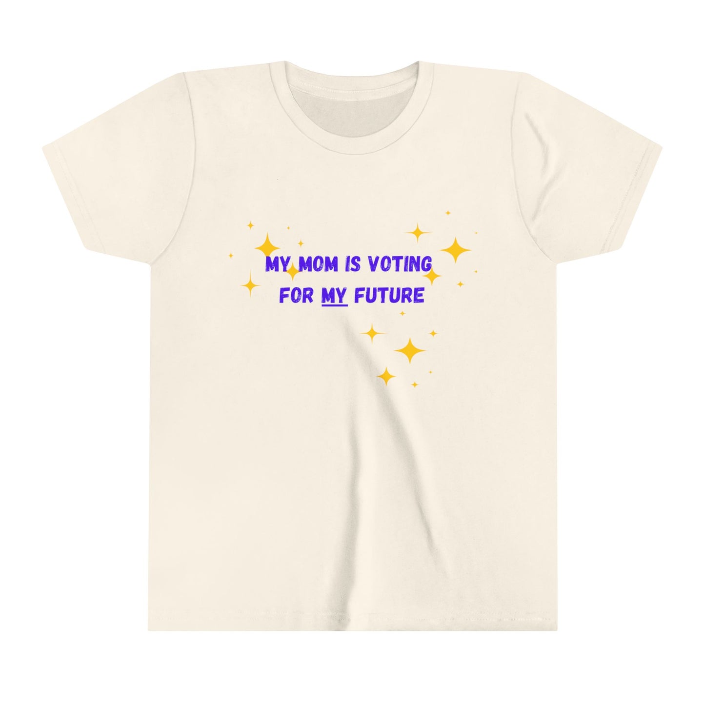 My Mom is Voting for my Future - Youth Short Sleeve Tee