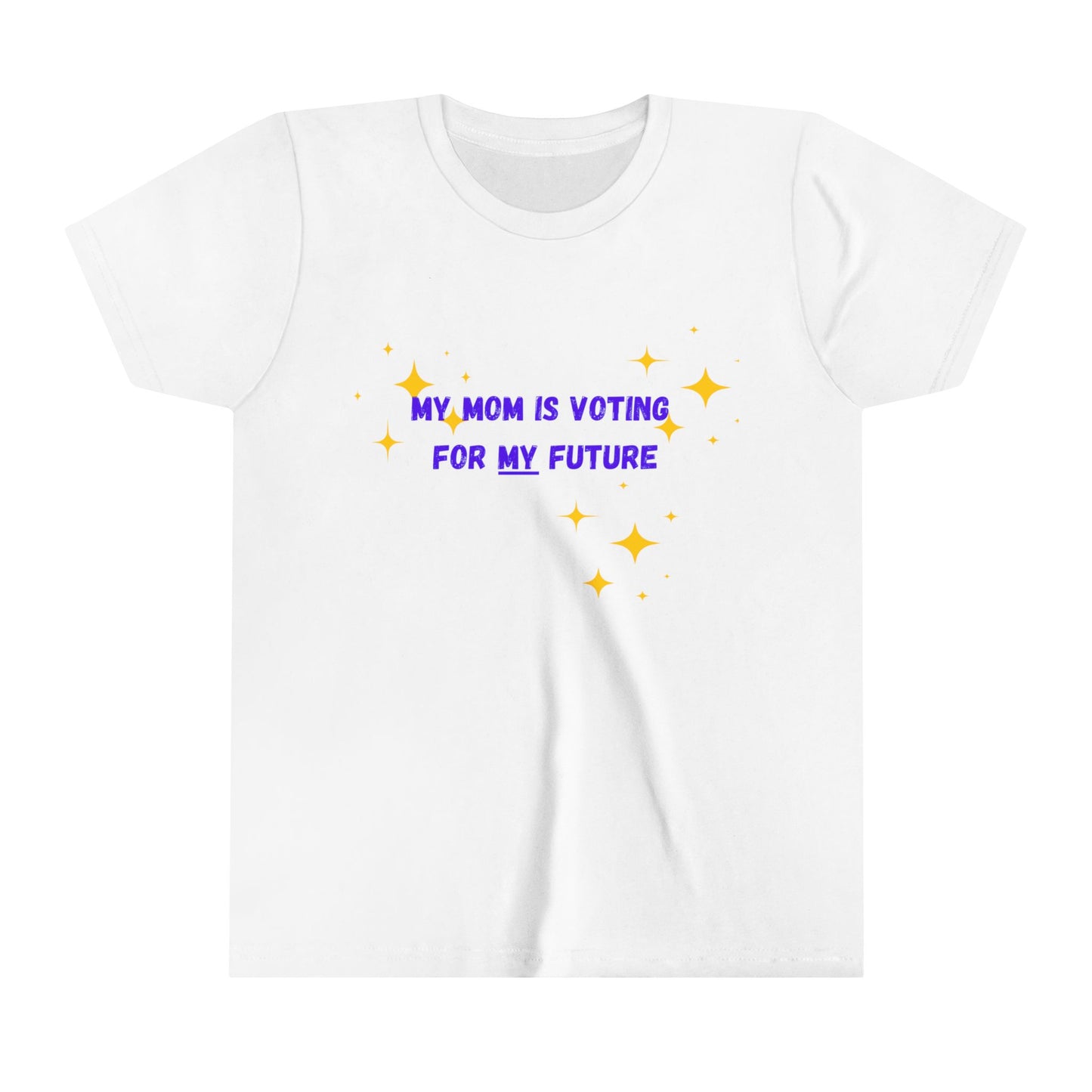 My Mom is Voting for my Future - Youth Short Sleeve Tee