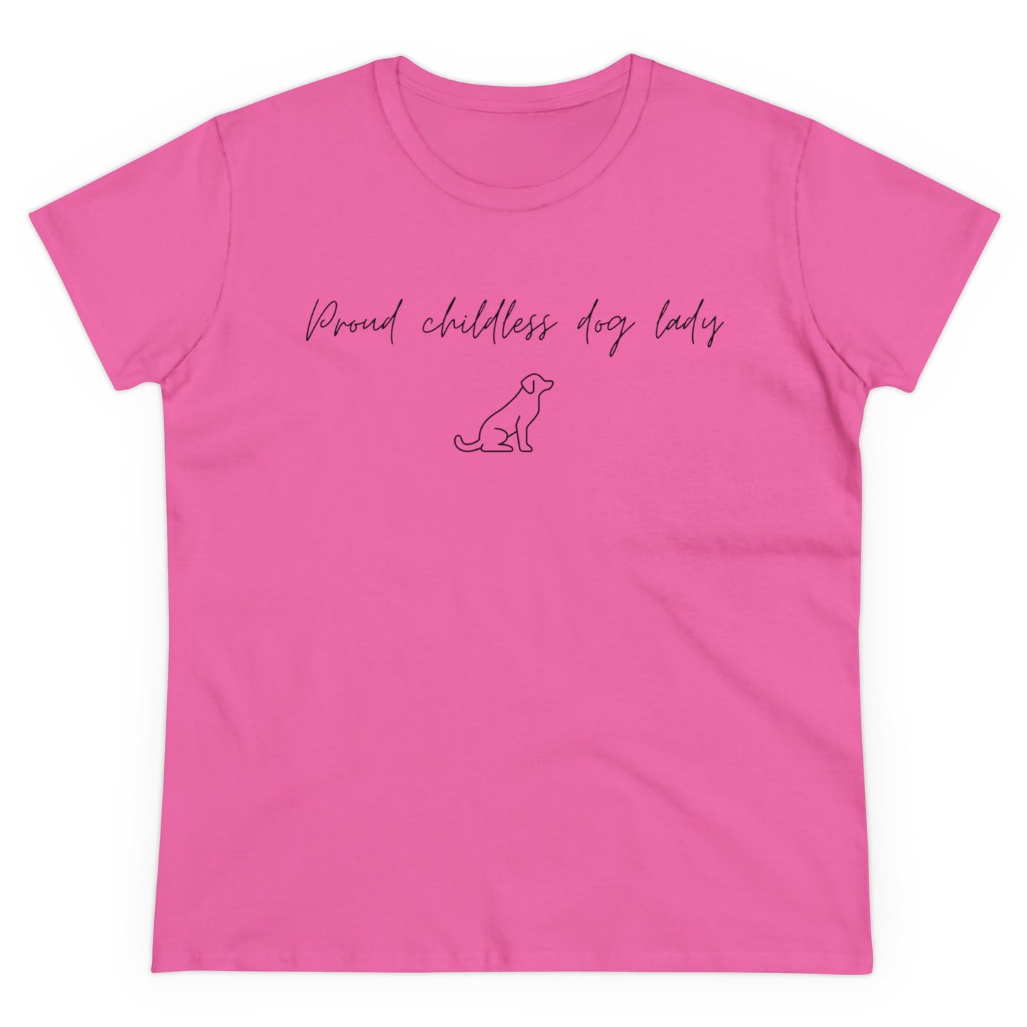 Election Collection - Proud Childless Dog Lady - Women's Midweight Cotton Tee