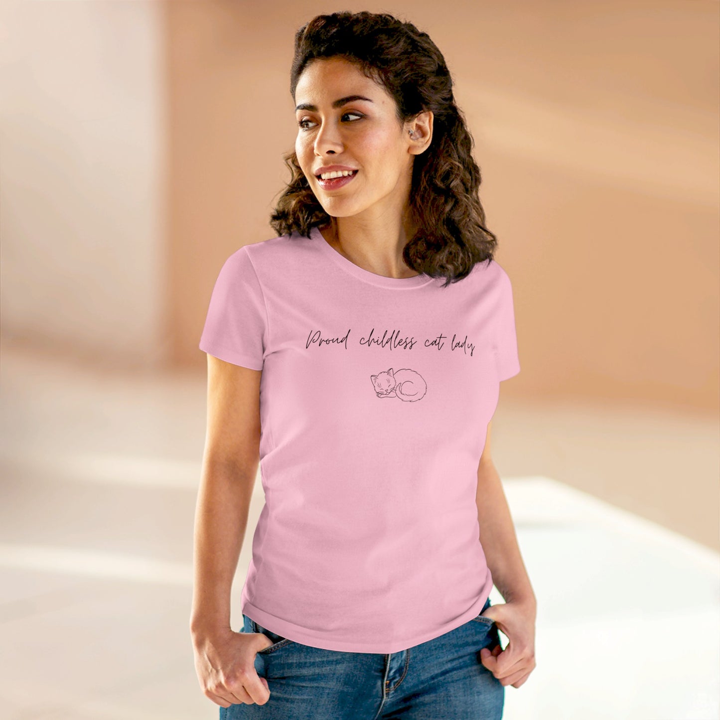 Proud Childless Cat Lady T-Shirt