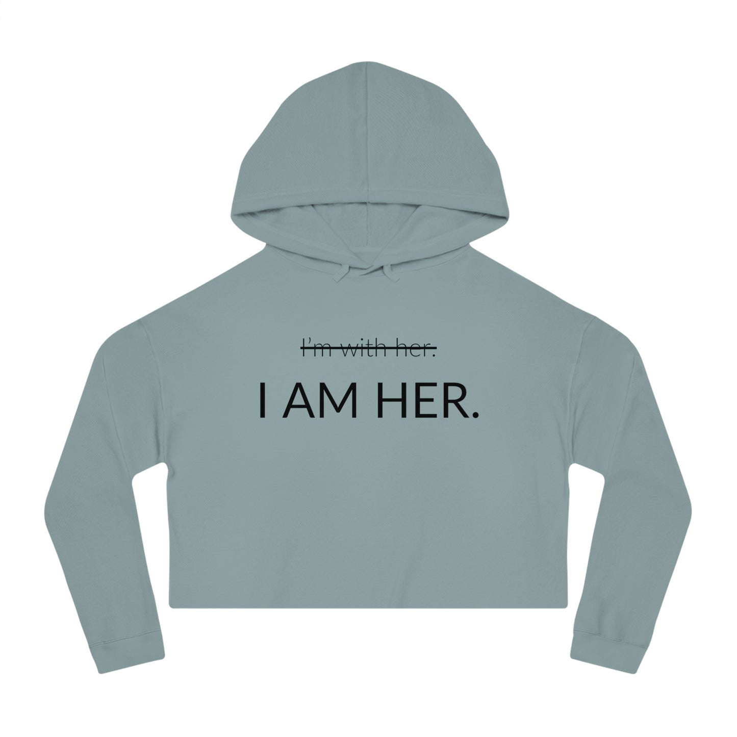 Women’s Cropped Hooded Sweatshirt