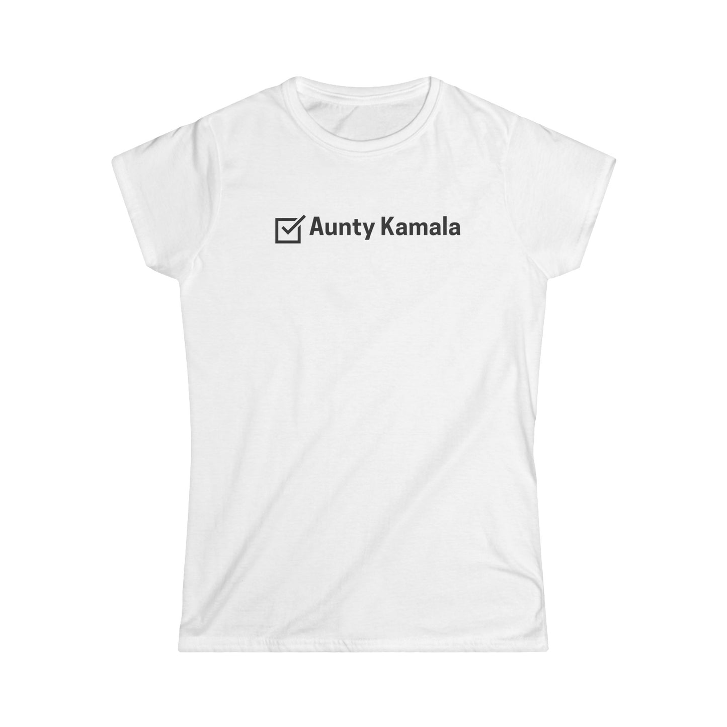 Aunty Kamala - 2024 Election Collection Women's Softstyle Tee