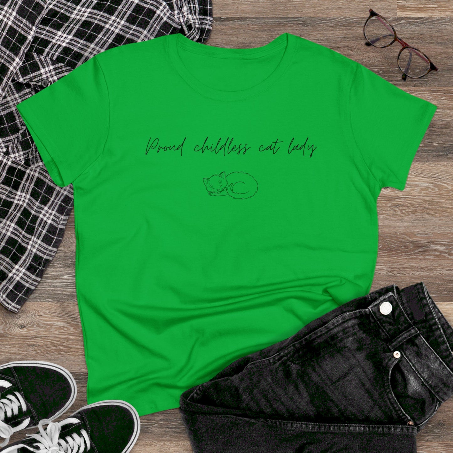 Proud Childless Cat Lady T-Shirt