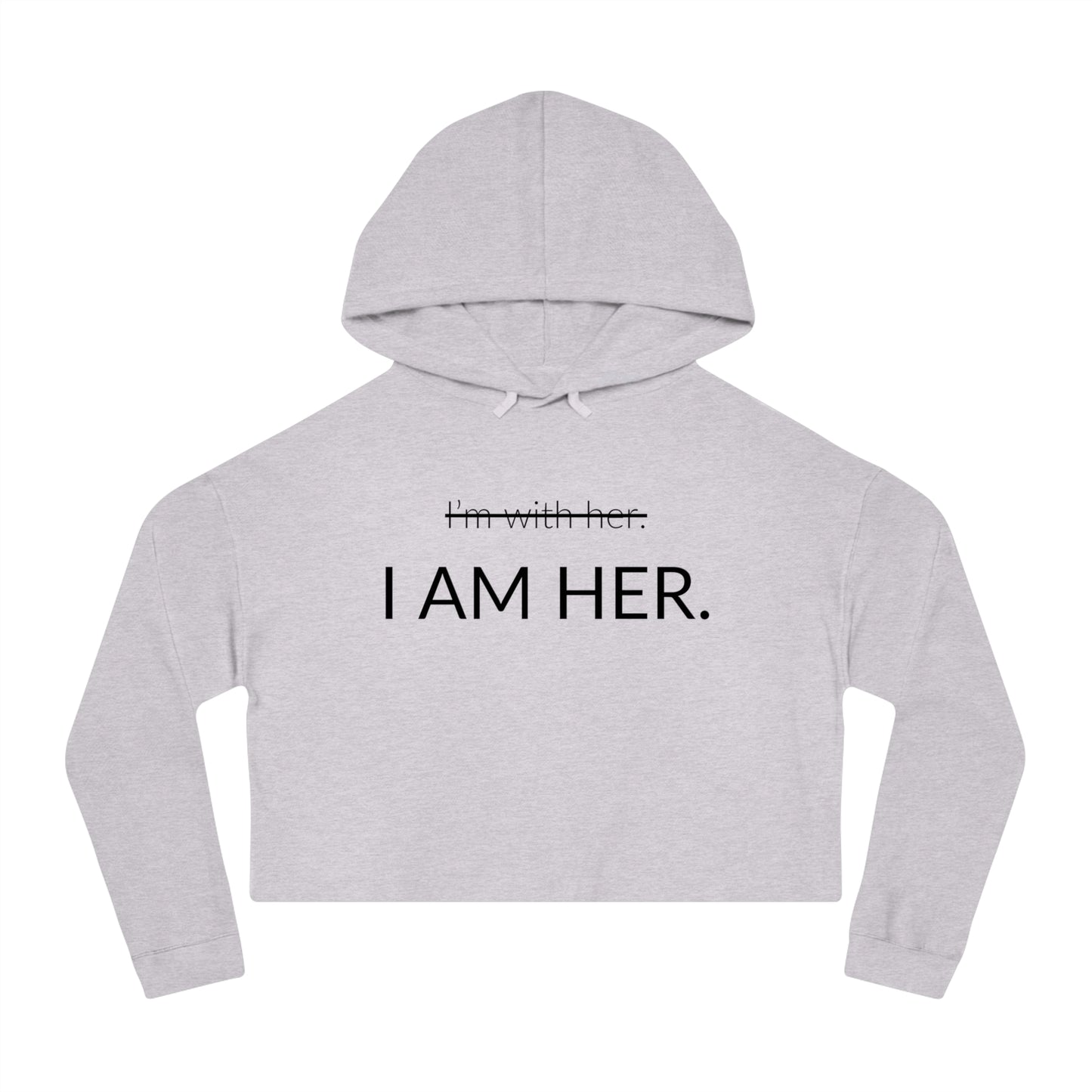 Women’s Cropped Hooded Sweatshirt