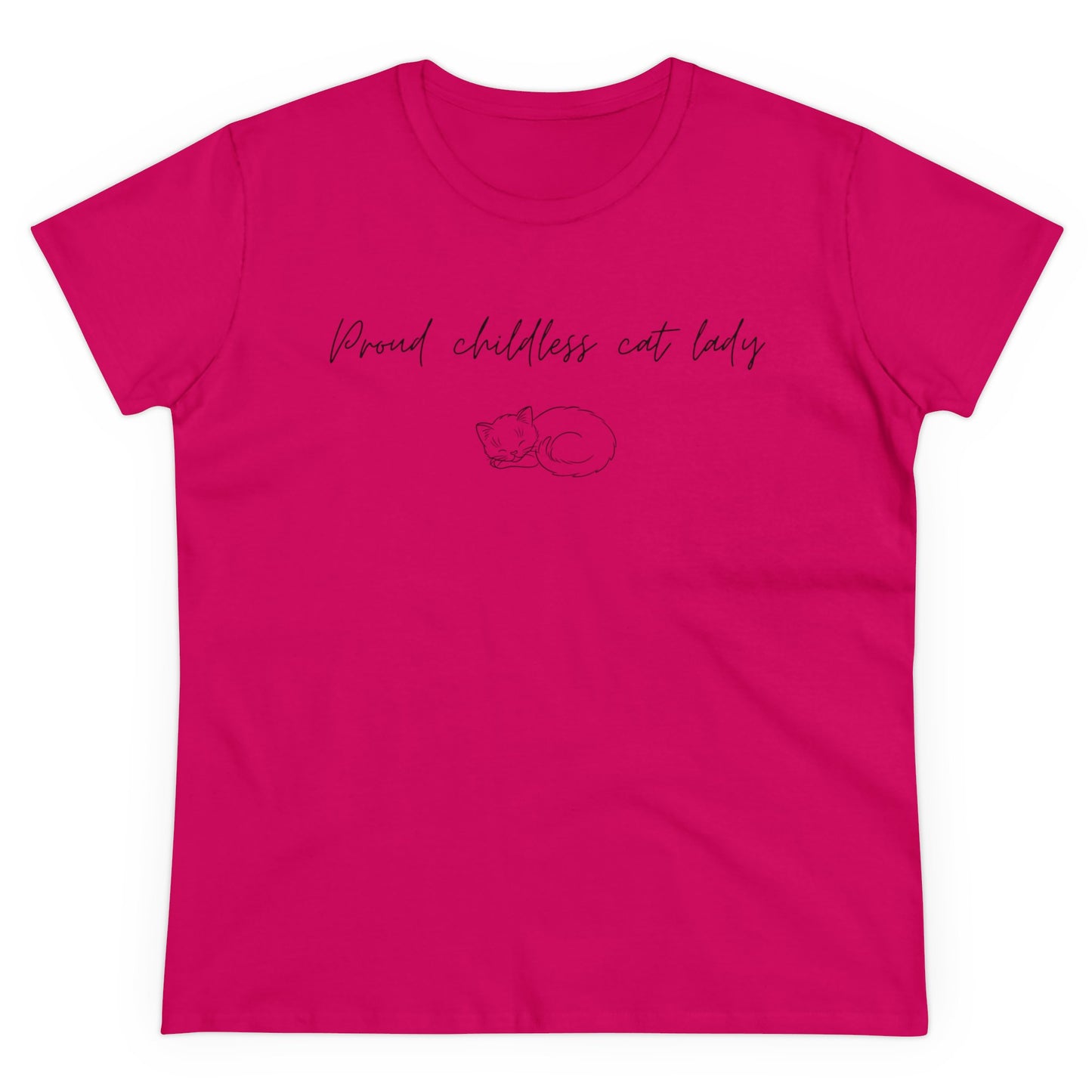 Proud Childless Cat Lady T-Shirt