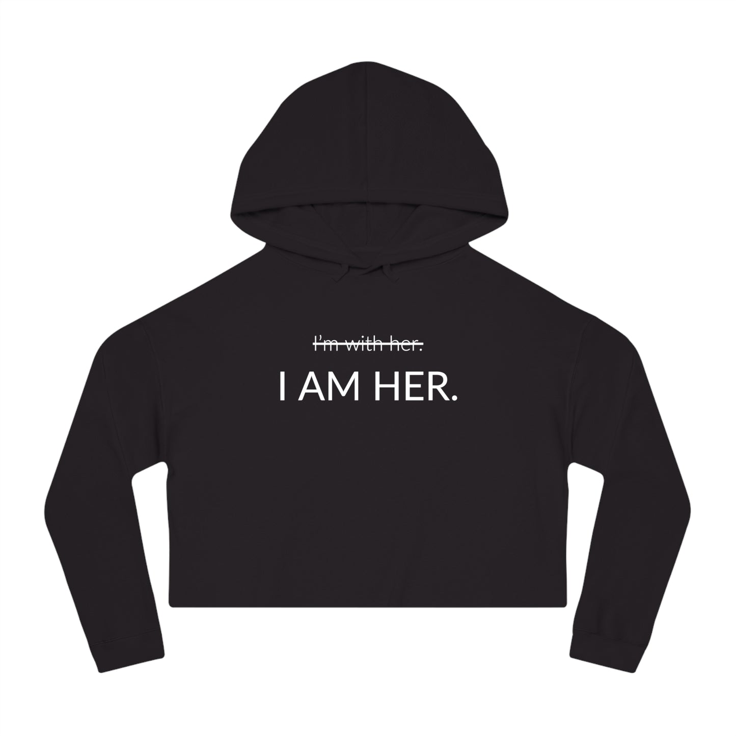 Women’s Cropped Hooded Sweatshirt