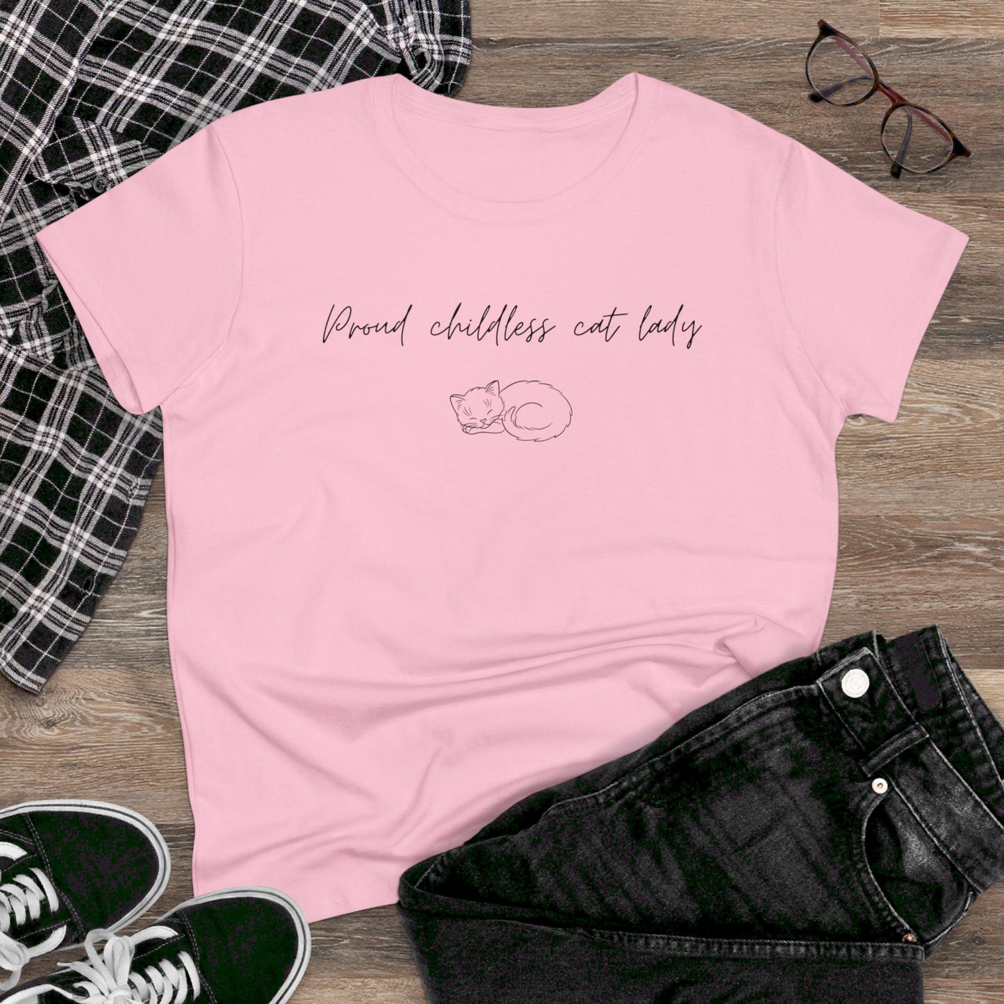 Proud Childless Cat Lady T-Shirt