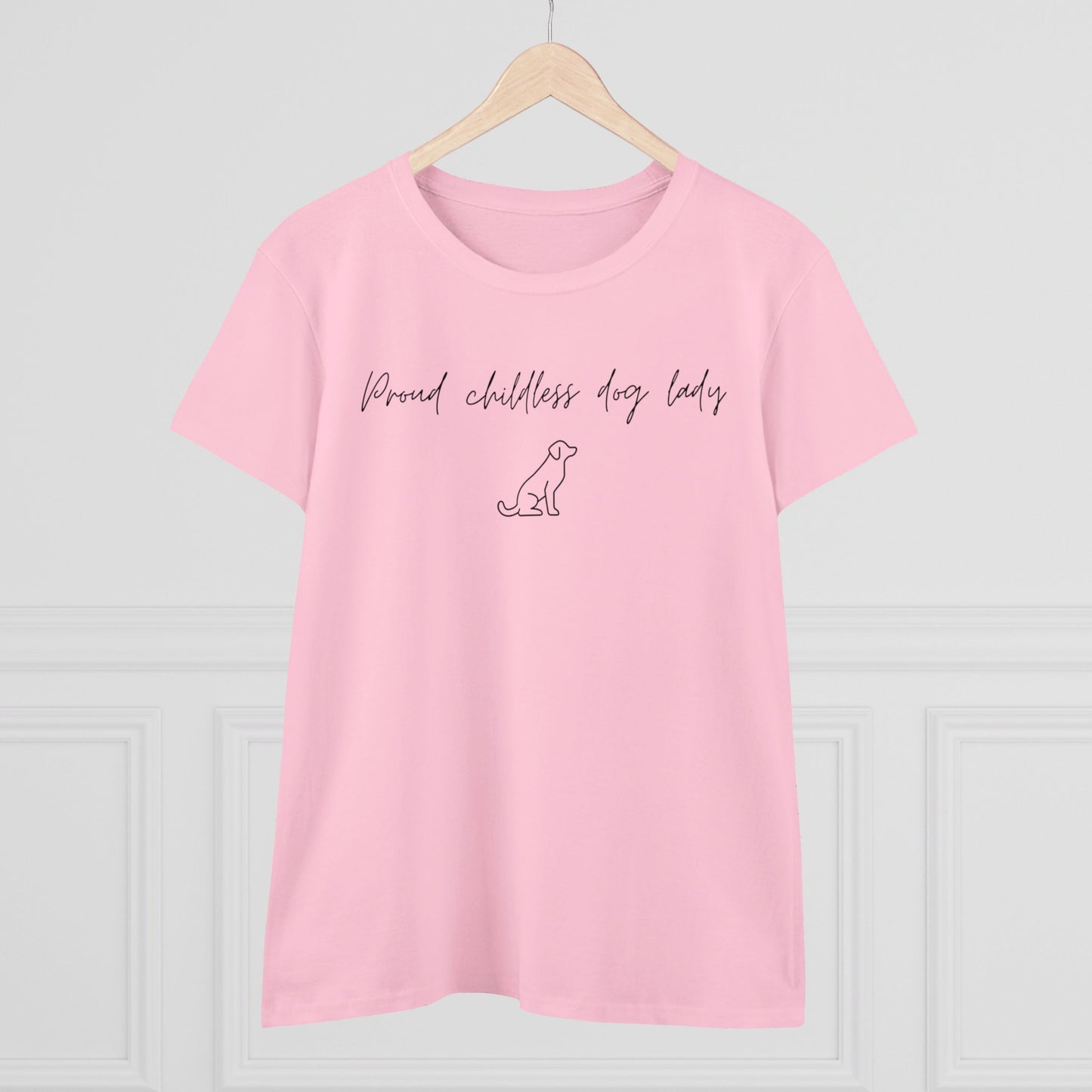 Election Collection - Proud Childless Dog Lady - Women's Midweight Cotton Tee