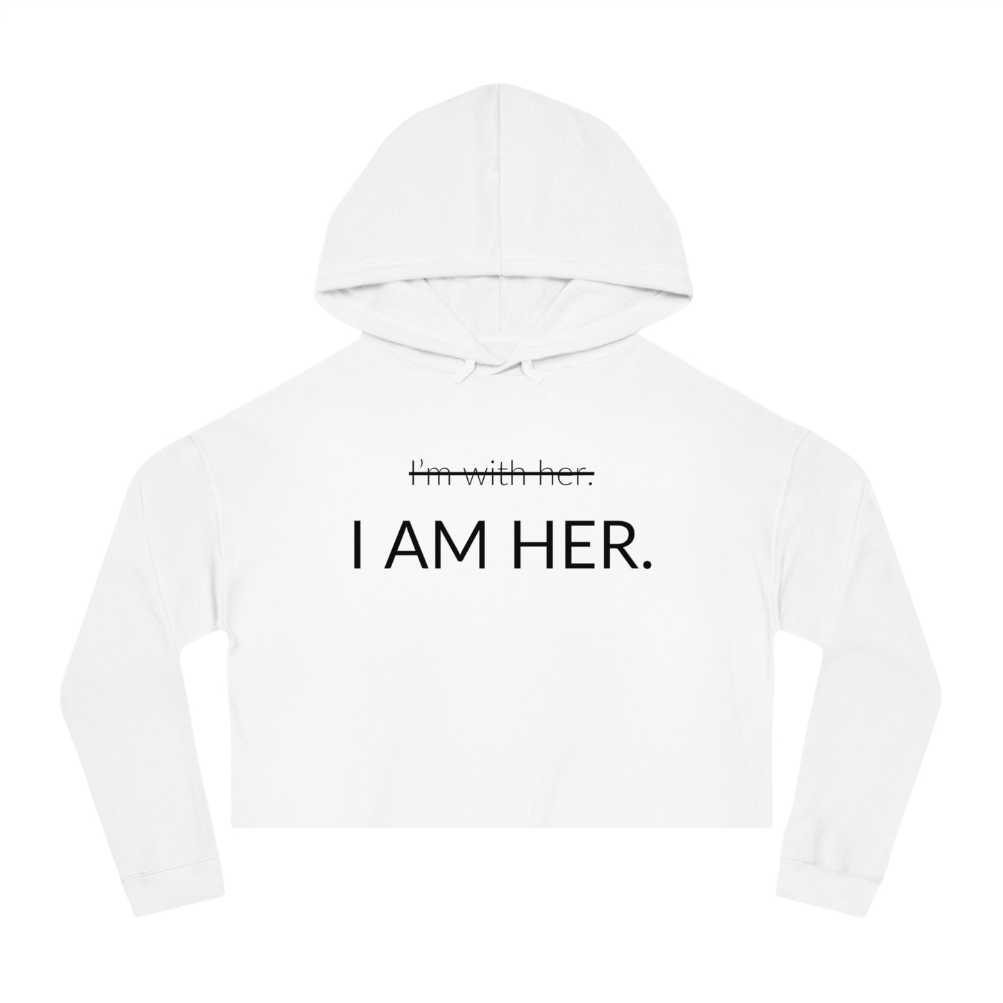 Women’s Cropped Hooded Sweatshirt