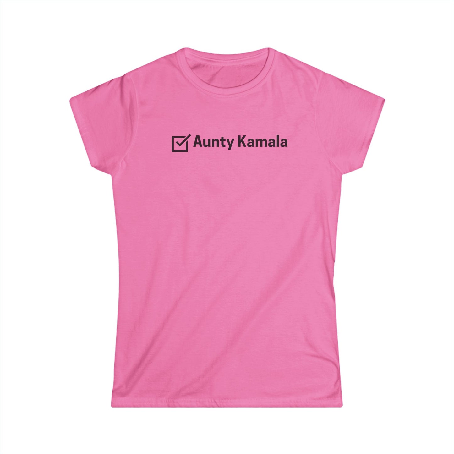 Aunty Kamala - 2024 Election Collection Women's Softstyle Tee