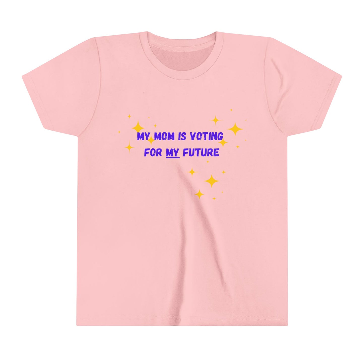 My Mom is Voting for my Future - Youth Short Sleeve Tee