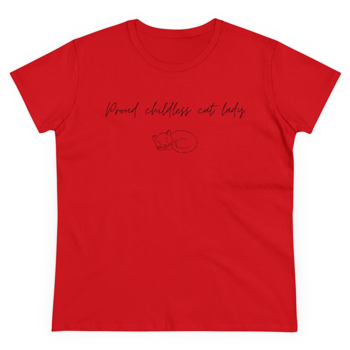 Proud Childless Cat Lady T-Shirt