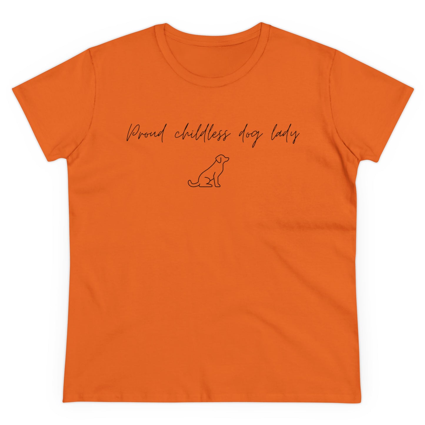 Election Collection - Proud Childless Dog Lady - Women's Midweight Cotton Tee