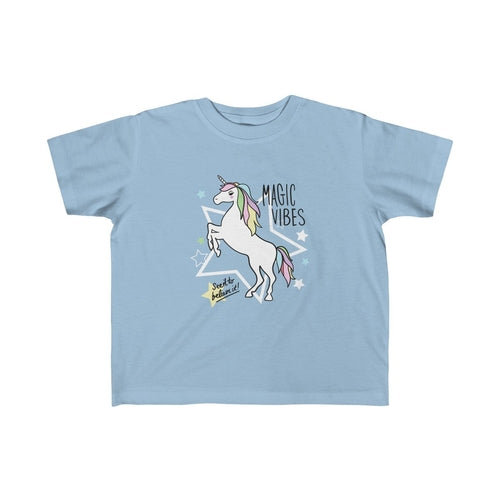 Magic Vibes Unicorn Kid Girls Tee