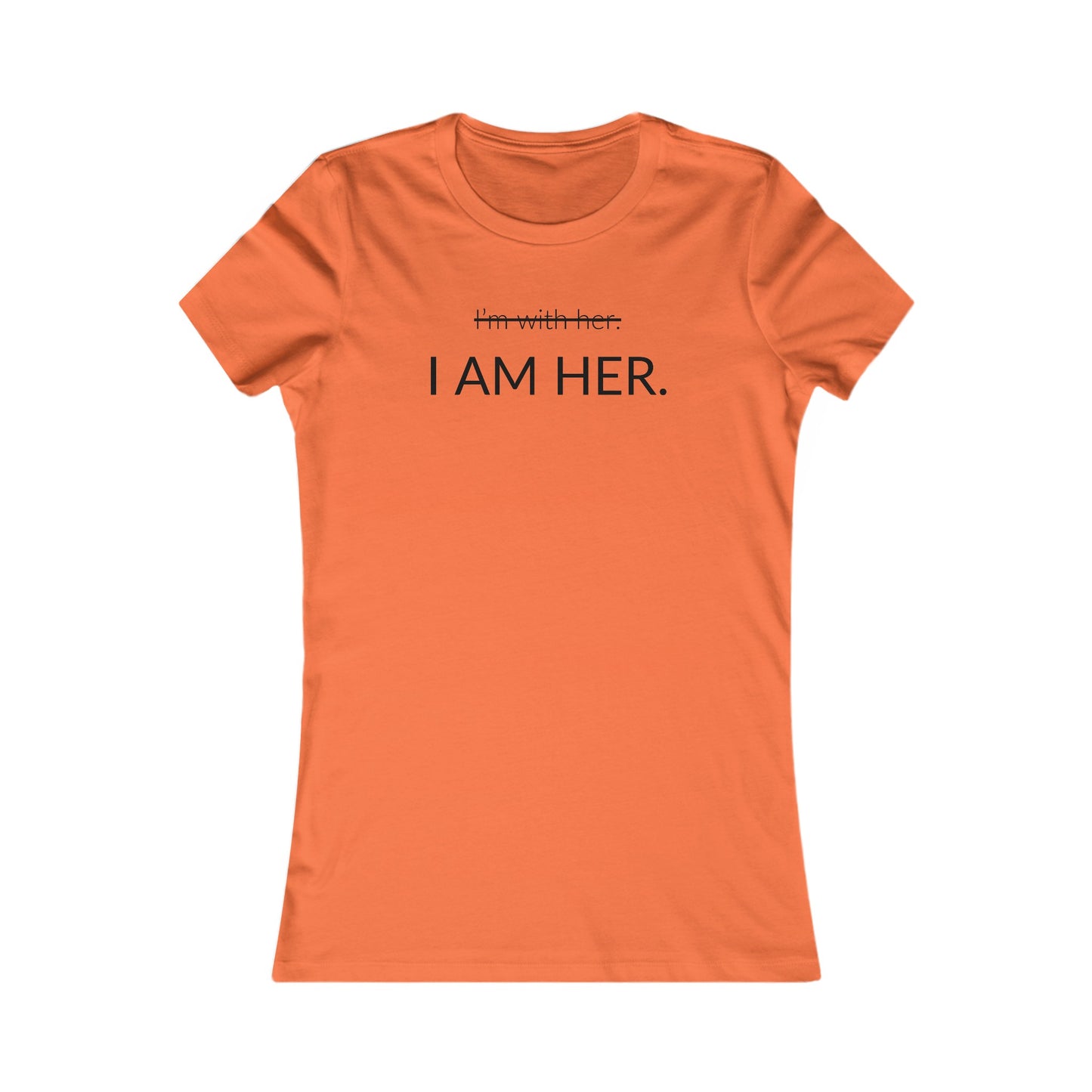 I Am Her - 2024 Election Collection - Fitted Crew Tee