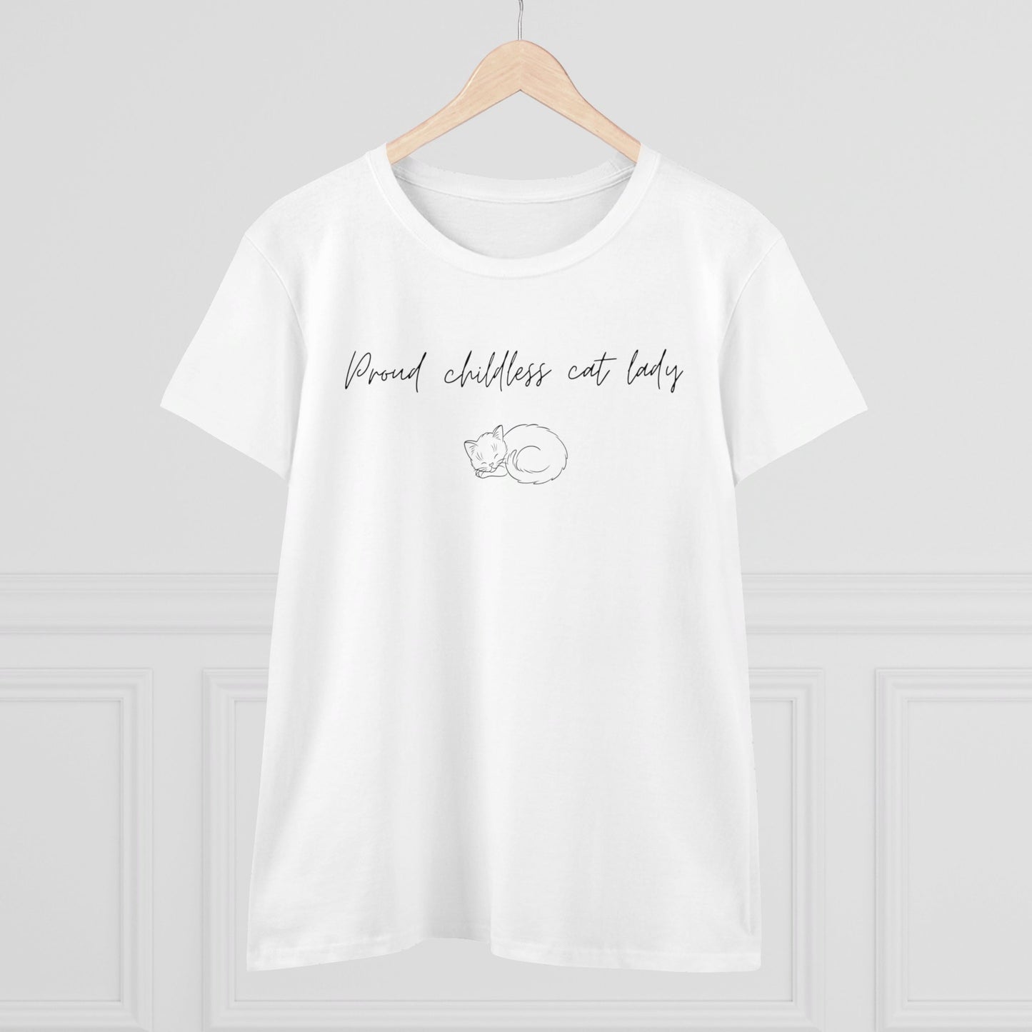 Proud Childless Cat Lady T-Shirt