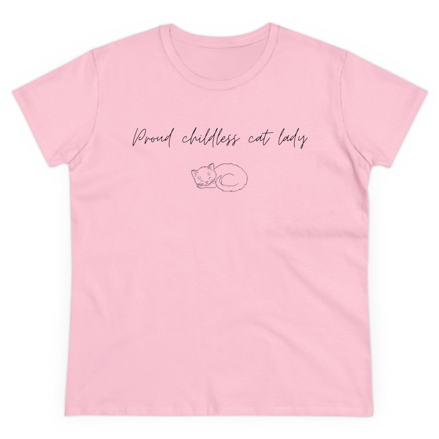 Proud Childless Cat Lady T-Shirt