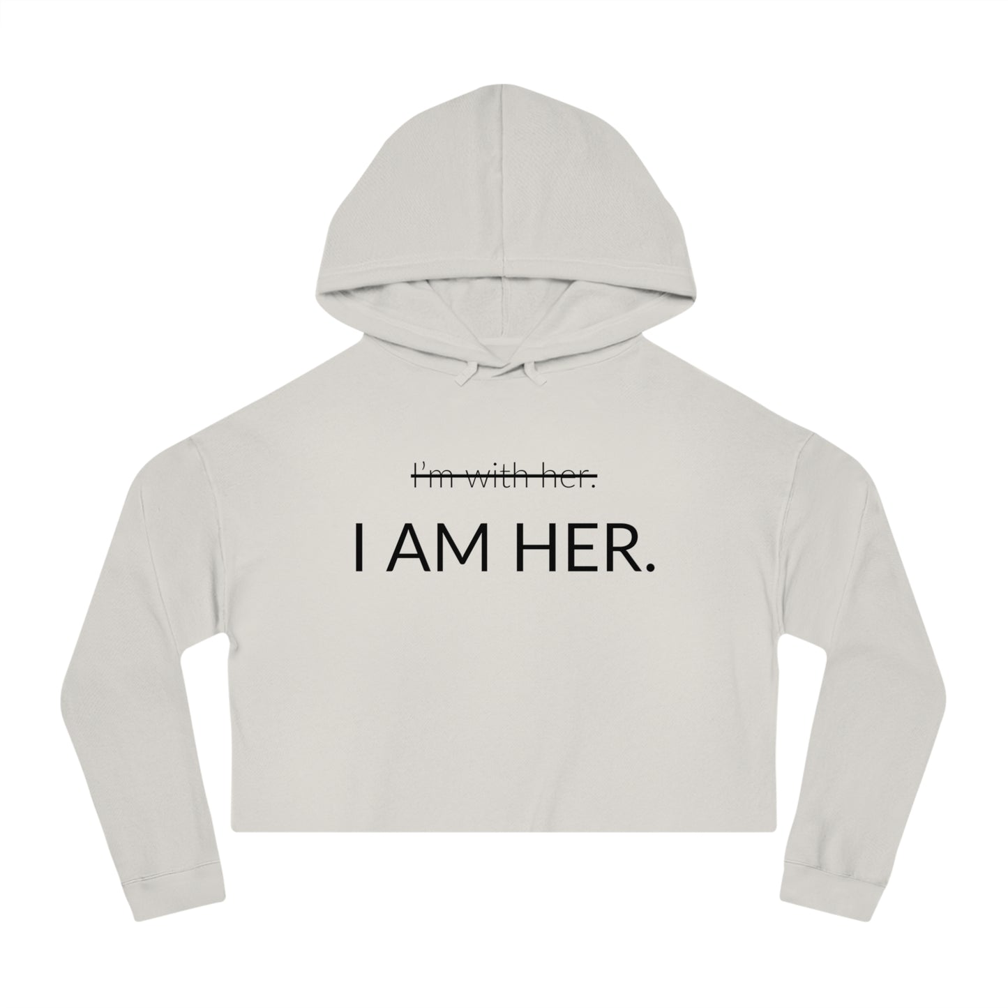 Women’s Cropped Hooded Sweatshirt