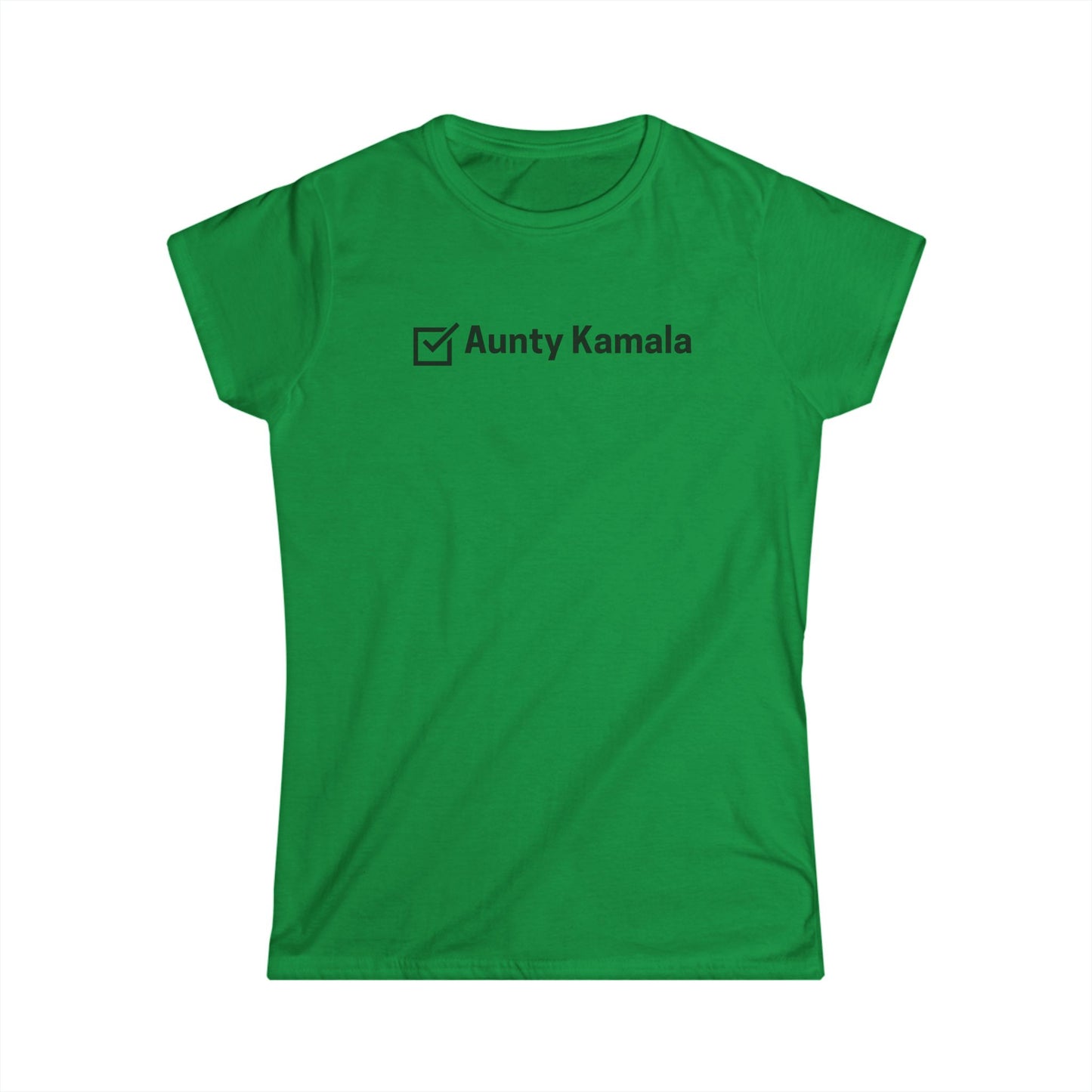 Aunty Kamala - 2024 Election Collection Women's Softstyle Tee