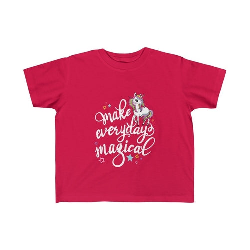 Unicorn Make Everyday Magical Kid Girls Tee